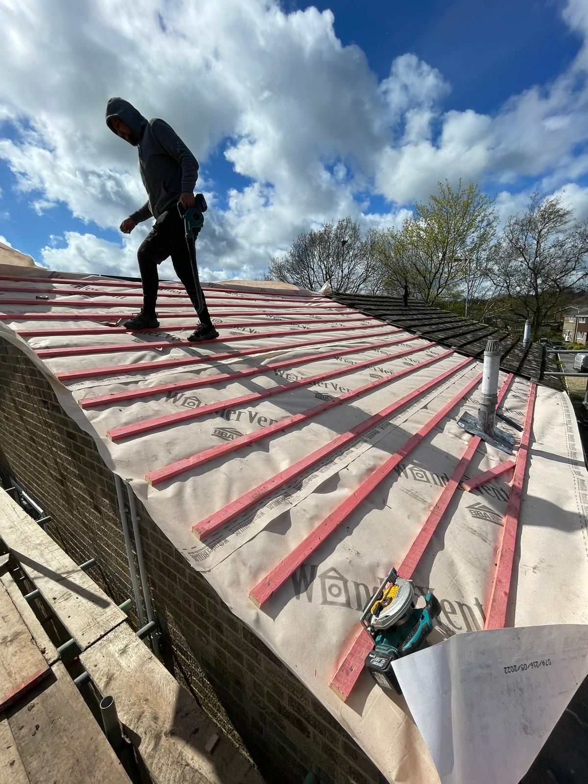 felt and batten replaced in southampton