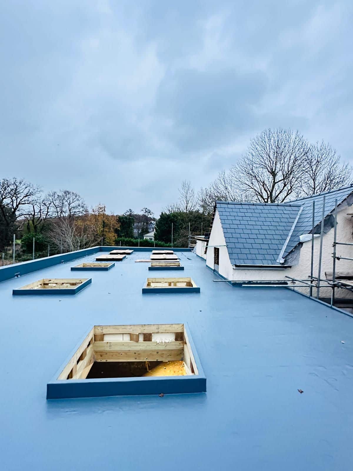 flat roof project in southampton